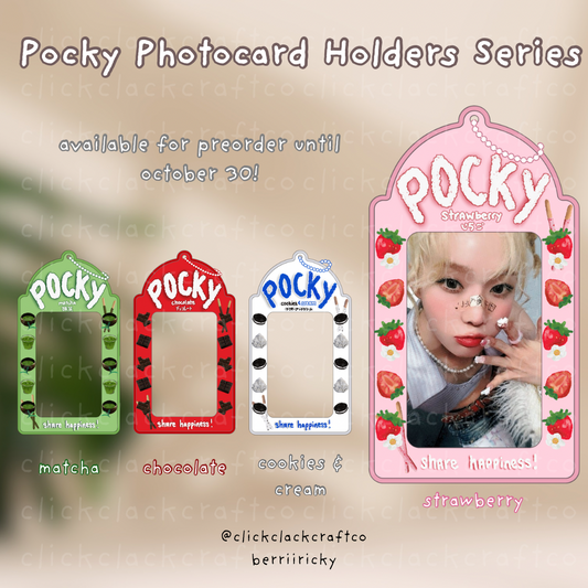 [IN STOCK] Pocky Photocard Holder